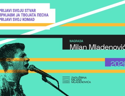 OTVOREN JE KONKURS ZA DODELU NAGRADE MILAN MLADENOVIĆ 2026